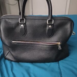 Coach Black Leather Bag